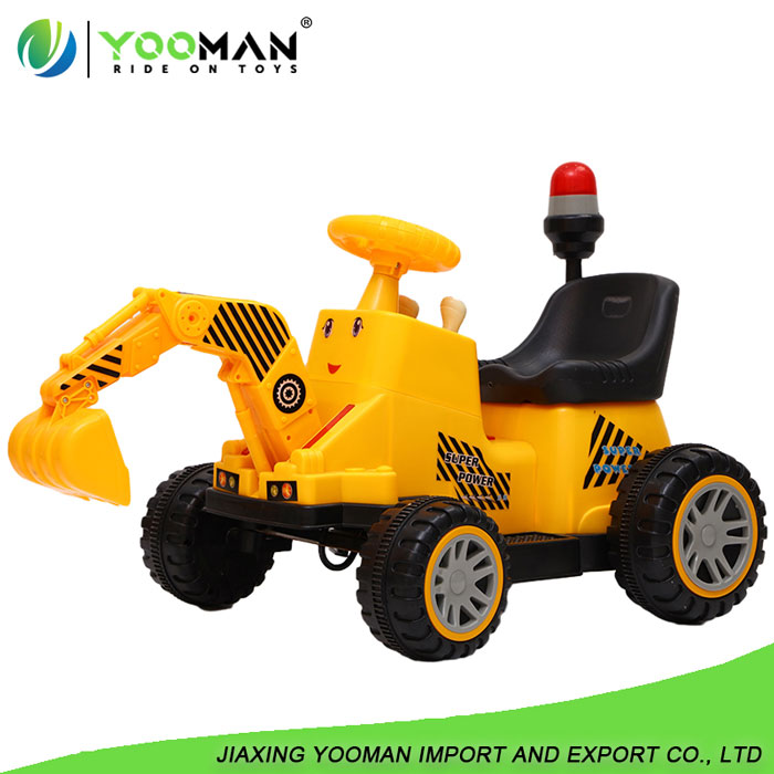 YJD3854 Children Electric Excavator and Tractor