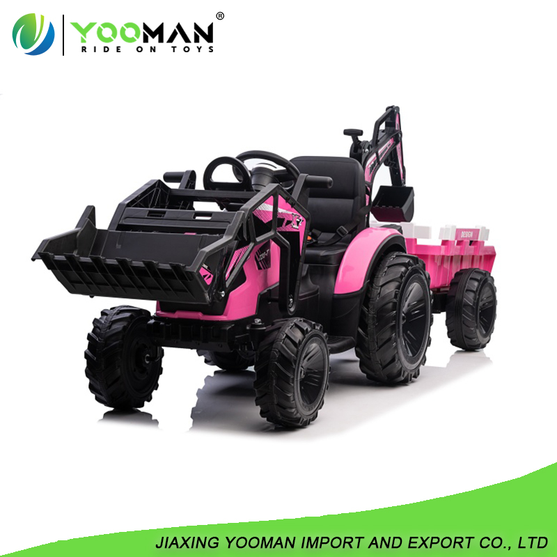 YAI6465T Children Electric Excavator and Tractor